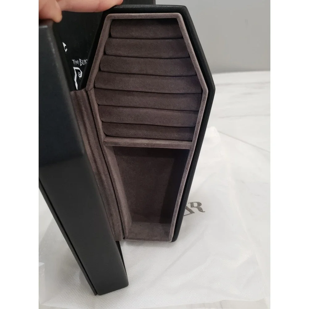 Killstar x Corpse Bride Collab Emily Casket Jewelry Box Black Jewellery Coffin